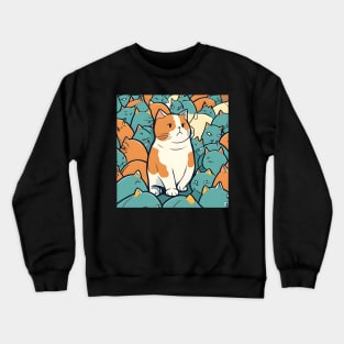 Leave Me Alone - Cat Alone Crewneck Sweatshirt